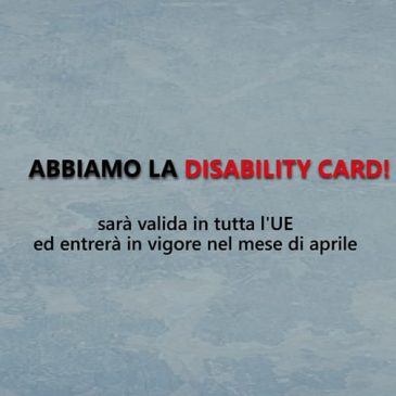 Disability card